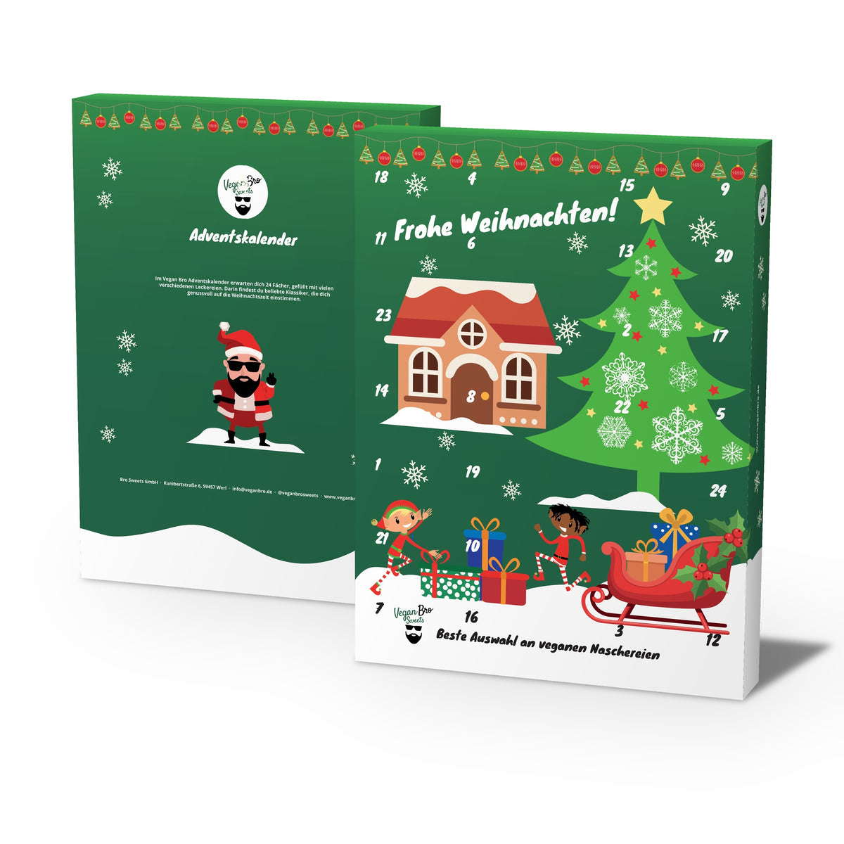 Vegan Bro Adventskalender 2026 - Vorbestellung - Lieferung voraussichtlich KW 45/46