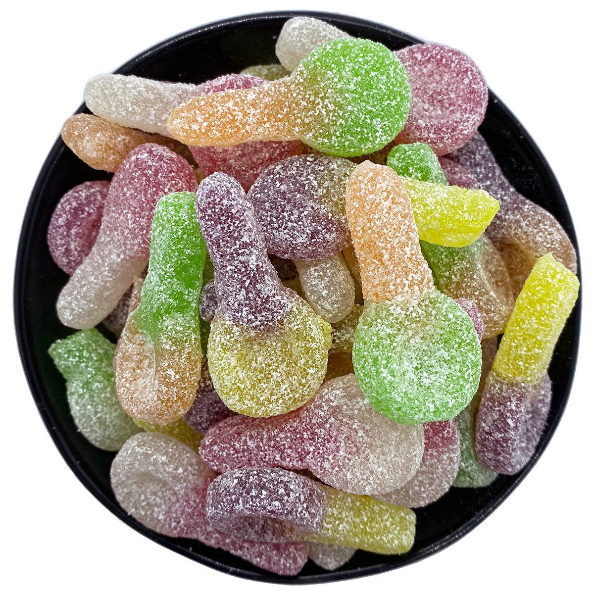Bunte Saure-Schlüssel 200g - Mini-Bag