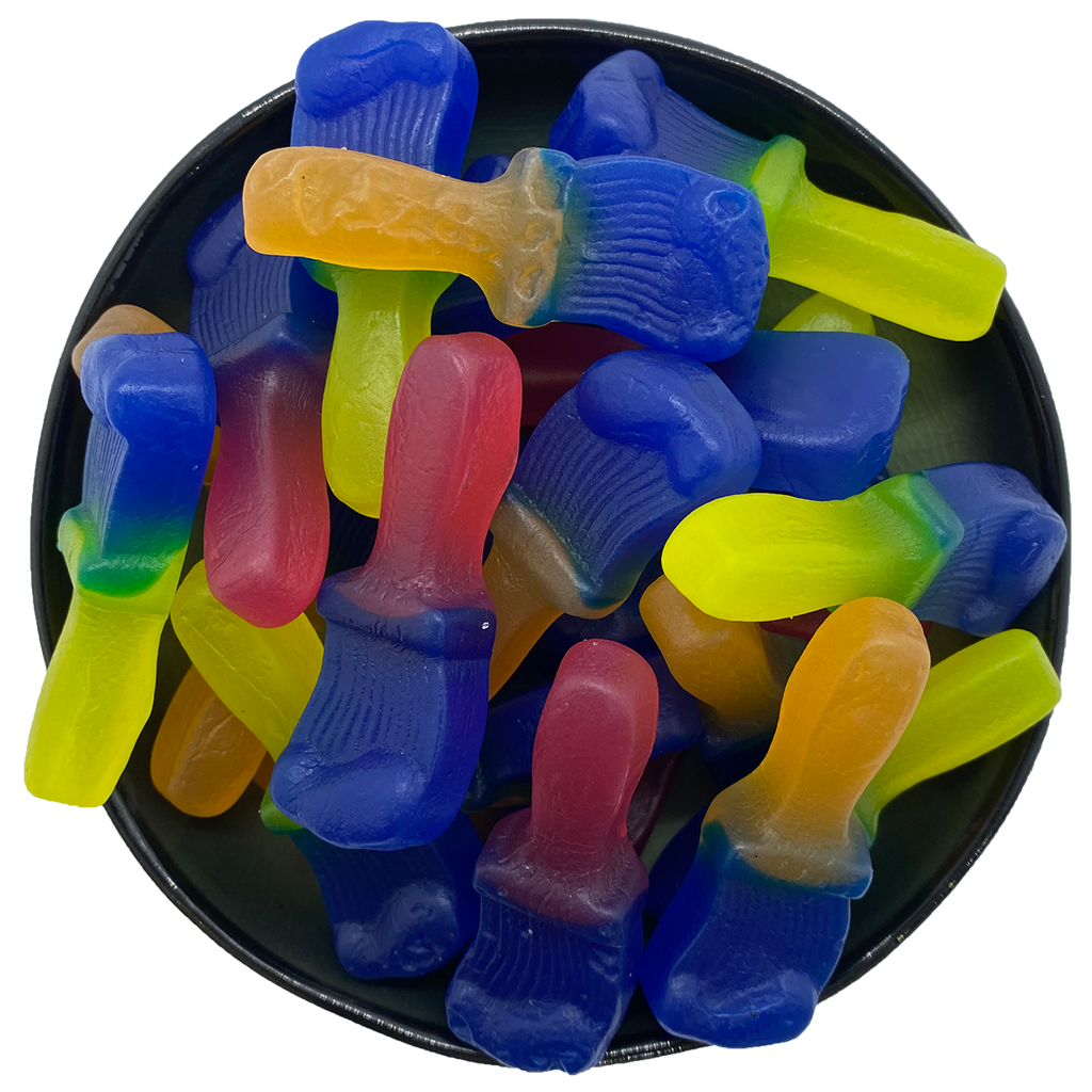 Bunte Zungen-Pinsel 200g - Mini-Bag