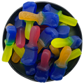 Bunte Zungen-Pinsel 200g - Mini-Bag