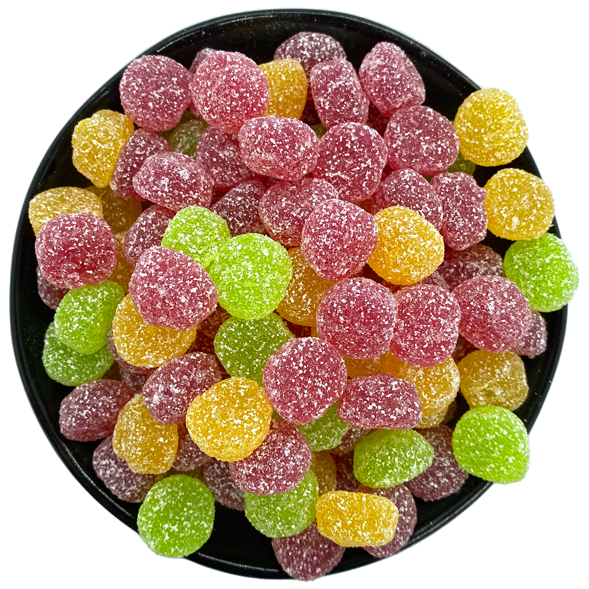 Bunte saure Punkte 200g - Mini-Bag
