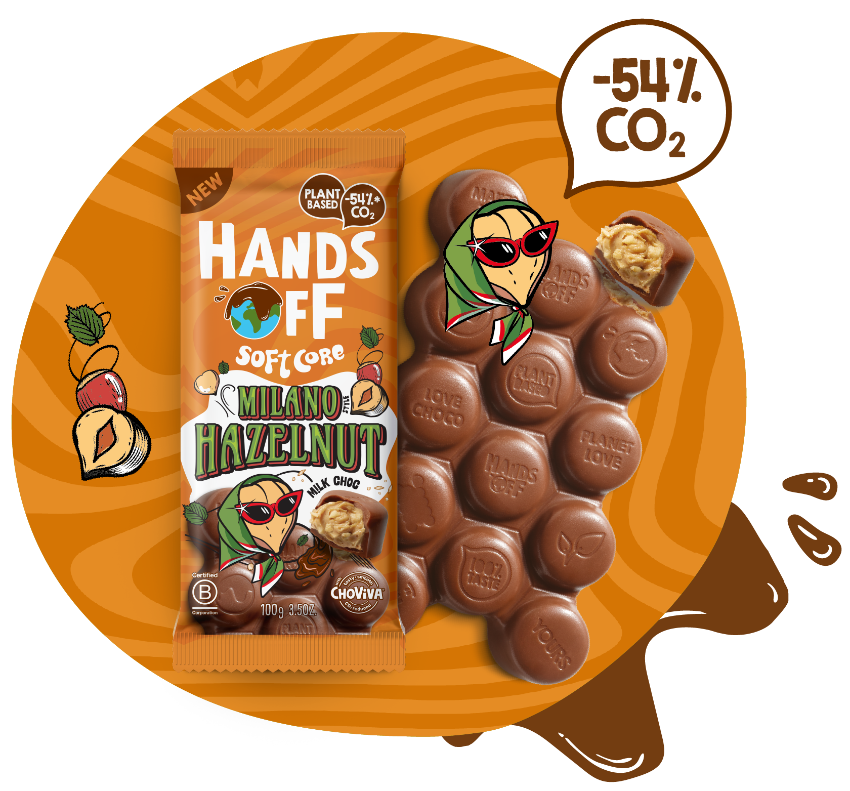 Hands Off Milano Hazelnut Soft Core 100g