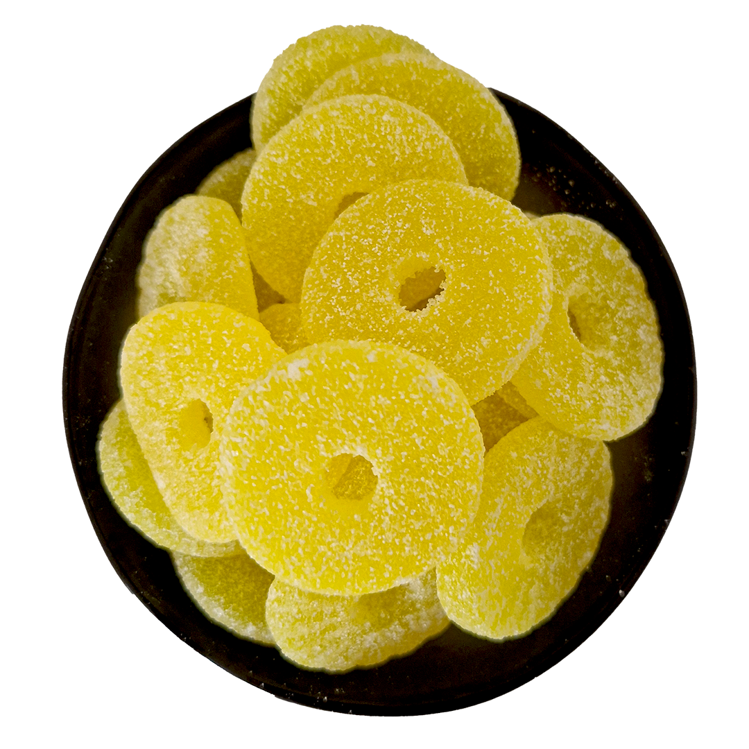 Saure Ananasscheiben 200g - Mini-Bag