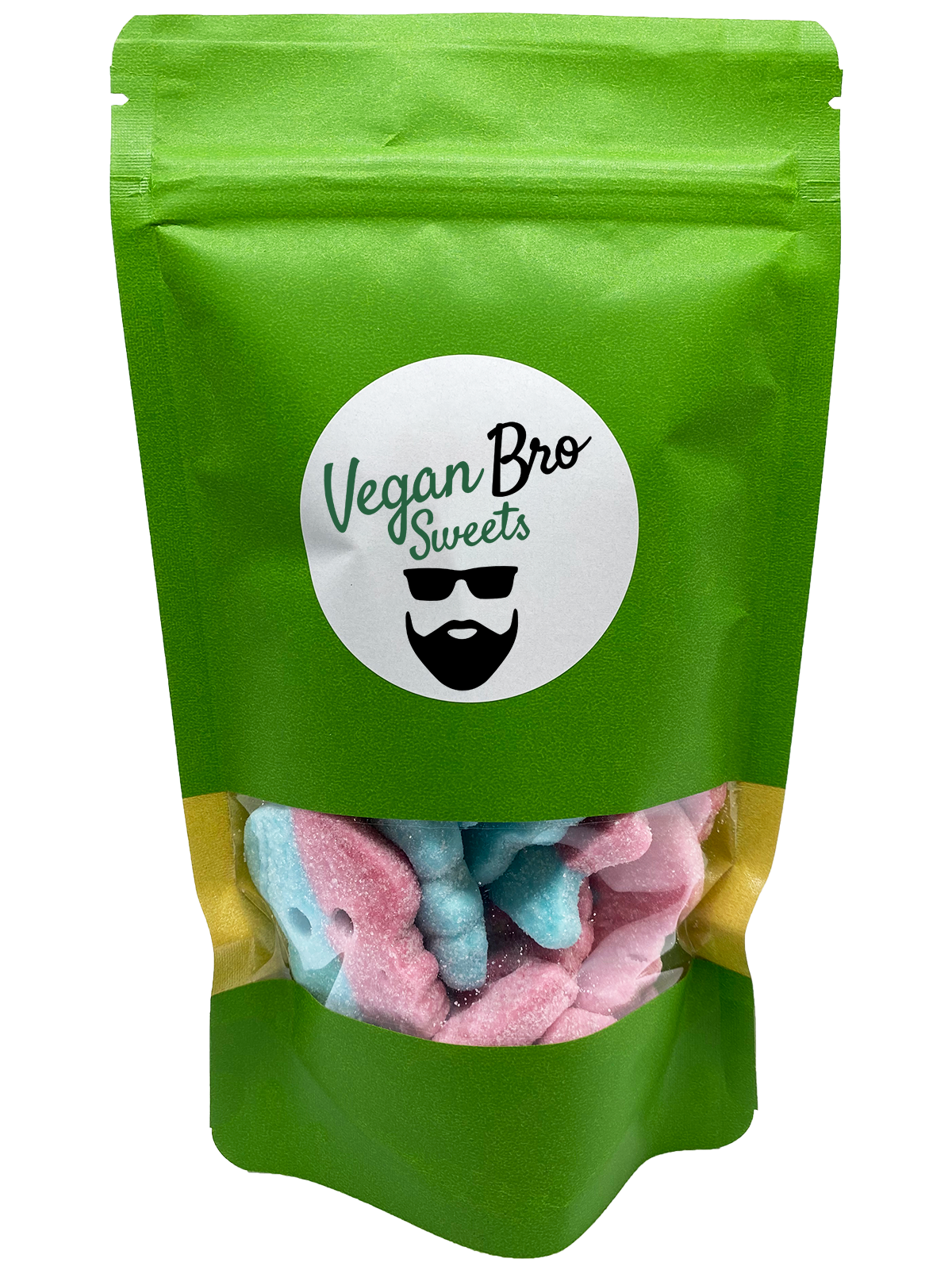 Saure Kaugummi-Schädel groß 200g - Mini-Bag
