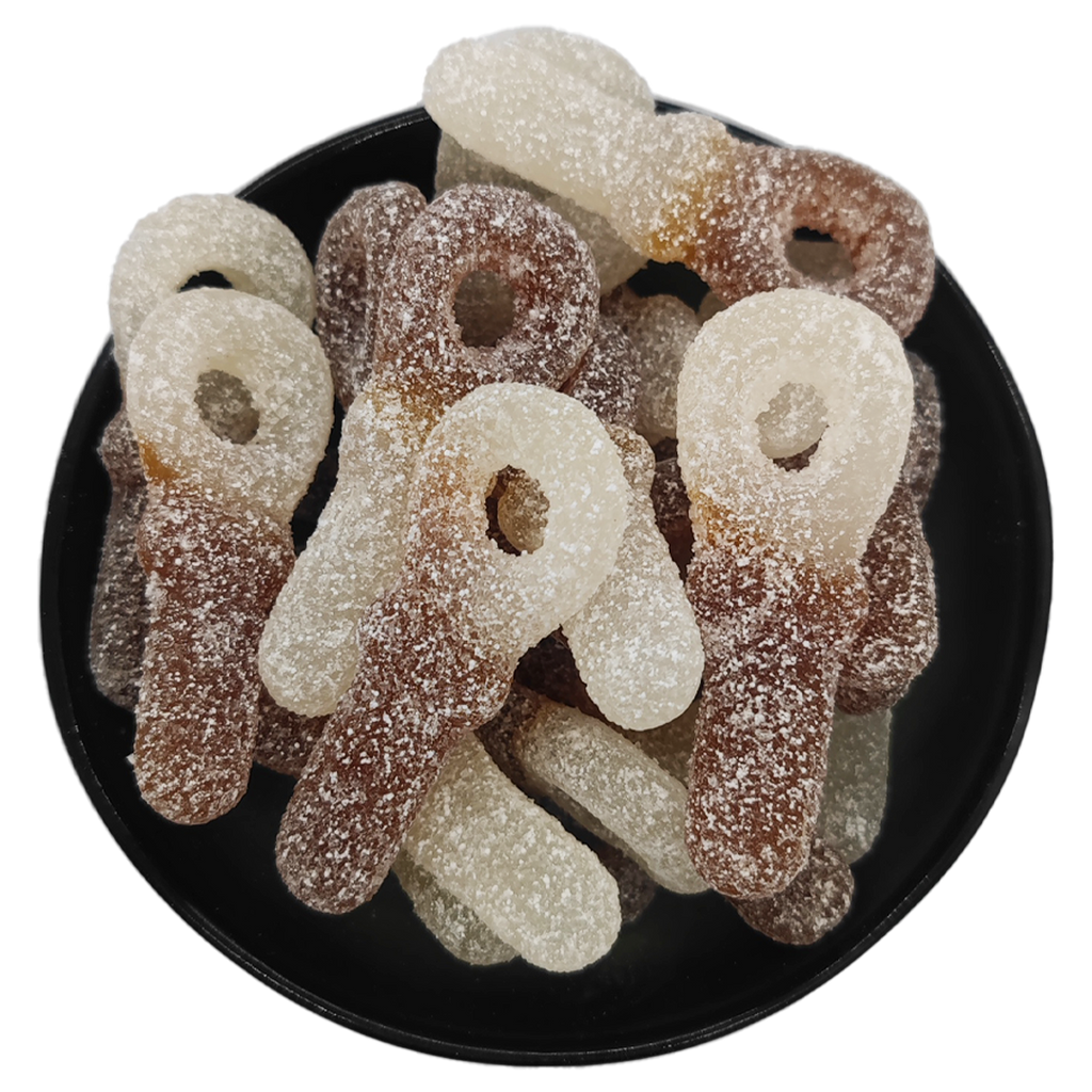 Saure Cola-Schlüssel 200g - Mini-Bag