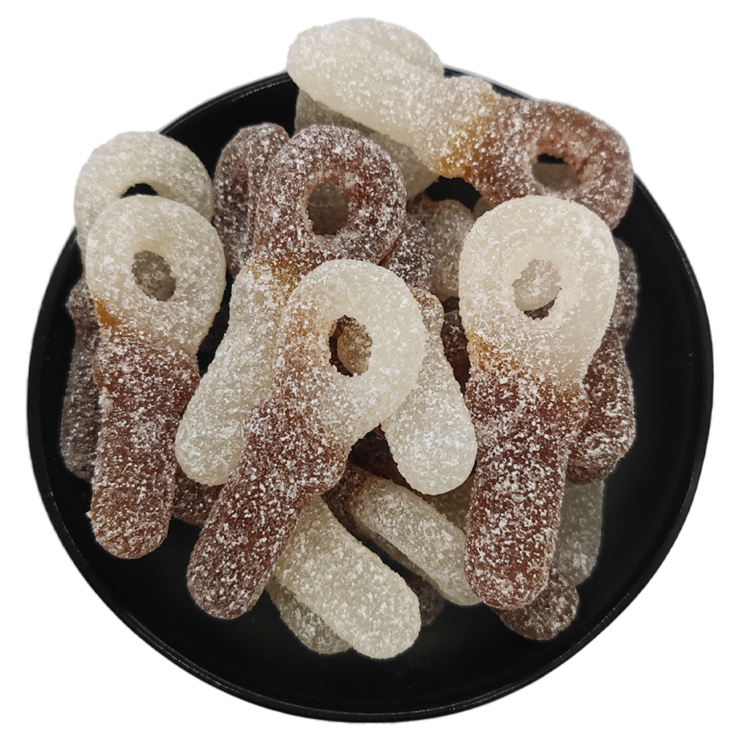 Saure Cola-Schlüssel 200g - Mini-Bag