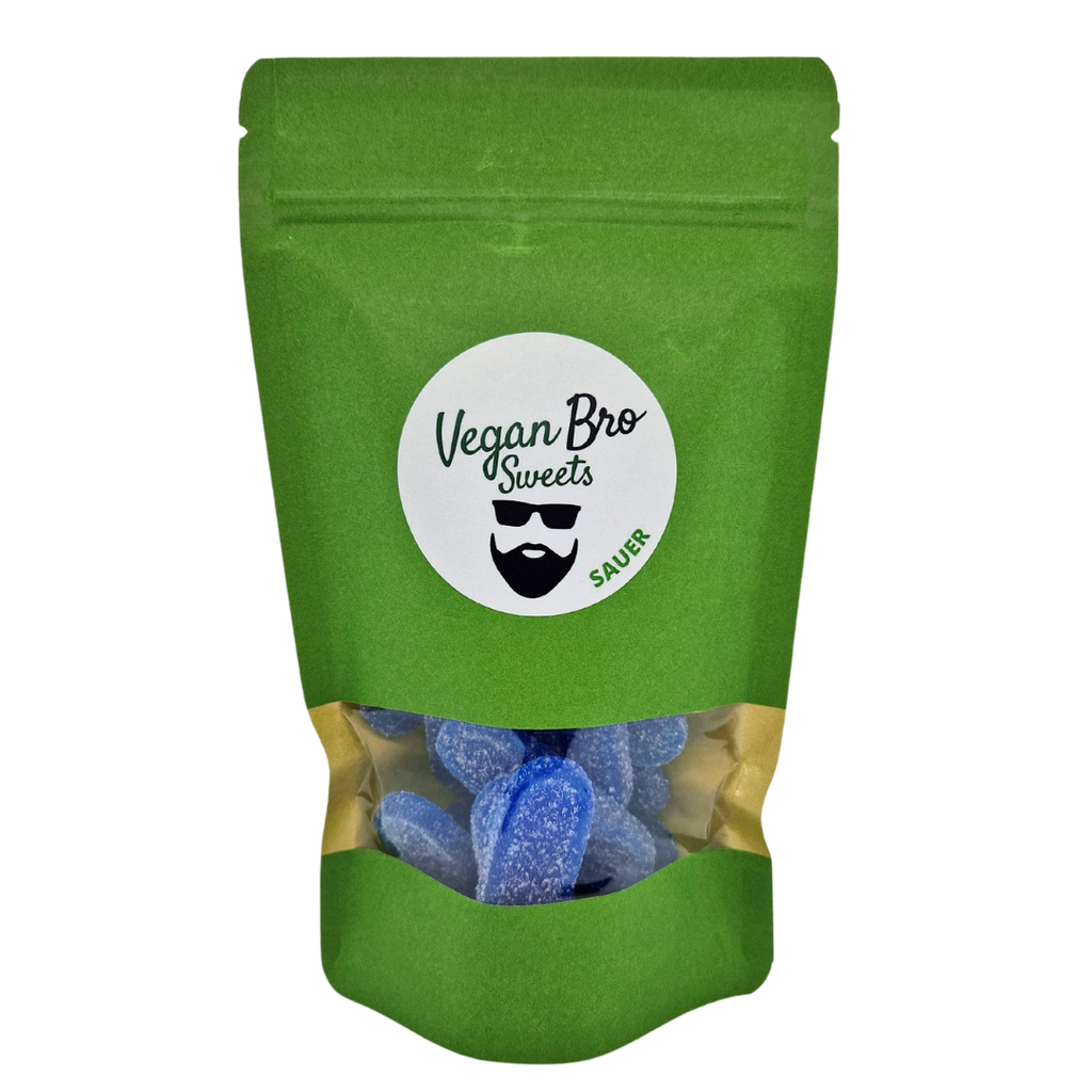 Saure blaue Zungen 200g - Mini-Bag