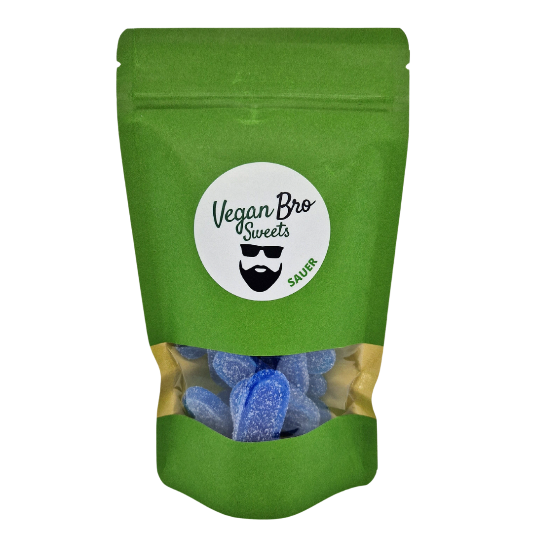 Saure blaue Zungen 200g - Mini-Bag