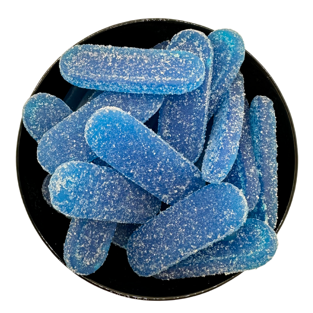 Saure blaue Zungen 200g - Mini-Bag