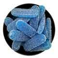 Saure blaue Zungen 200g - Mini-Bag