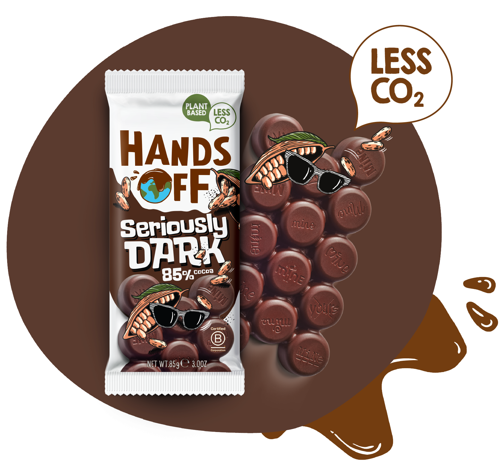 Hands Off Seriously Dark 85g