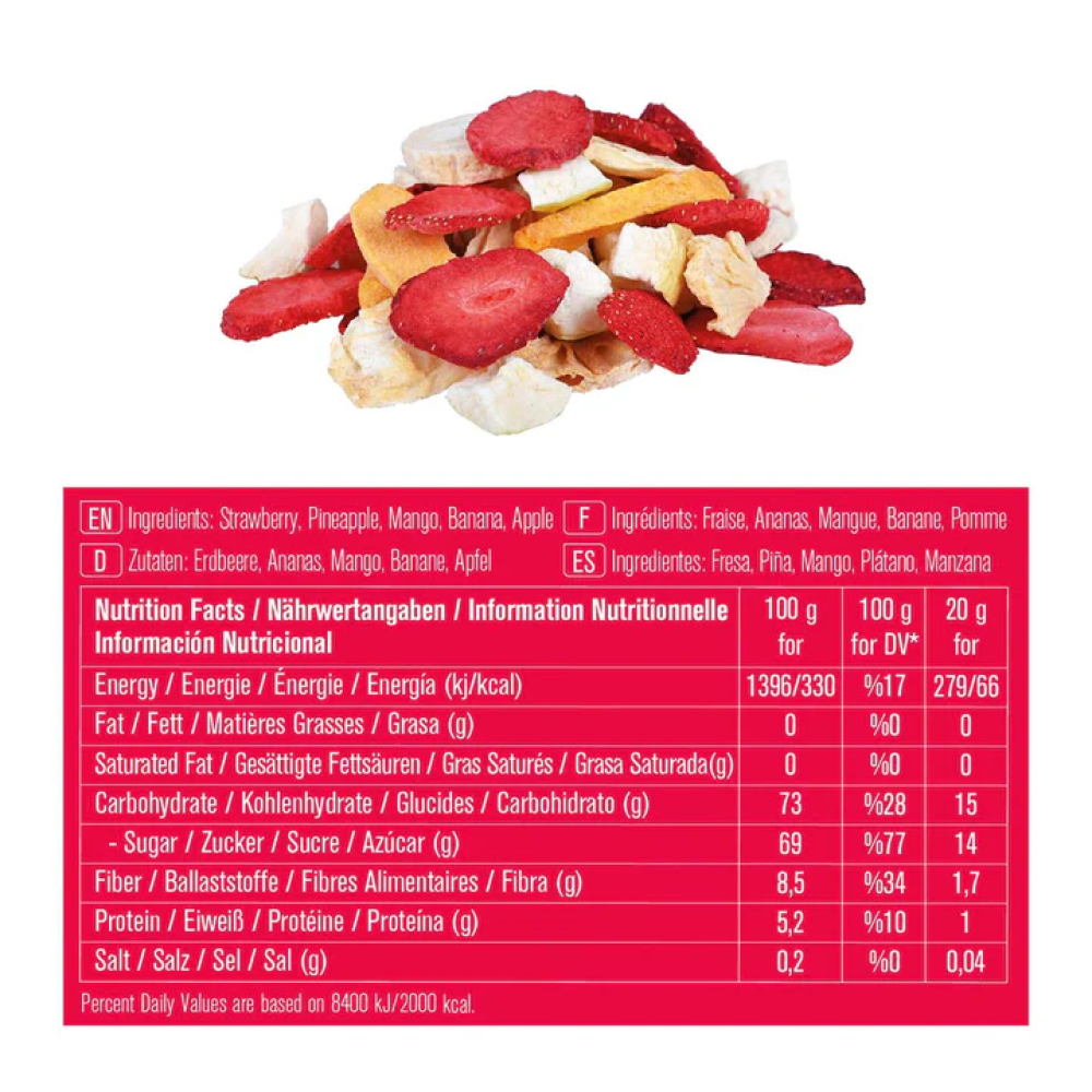 POL'S FREEZE FRESH Gefriergetrocknete Fruit Mix 20g